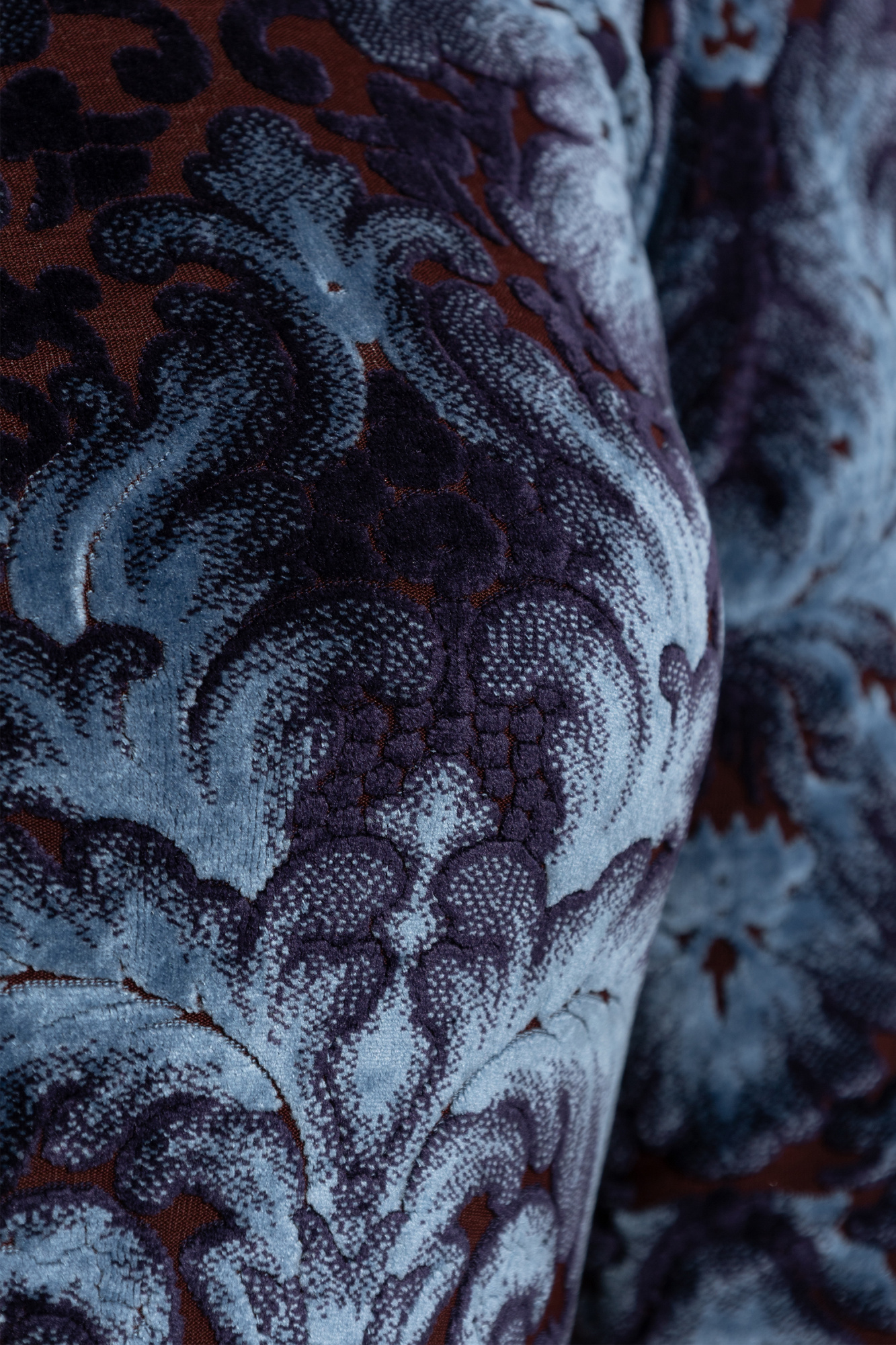 【送料&関税込】Etro Dress With Pattern And Velvet Finish Etro Long-Sleeve Velvet Paisley Dress - Bergdorf Goodman
